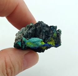 Volborthita y Azurita
